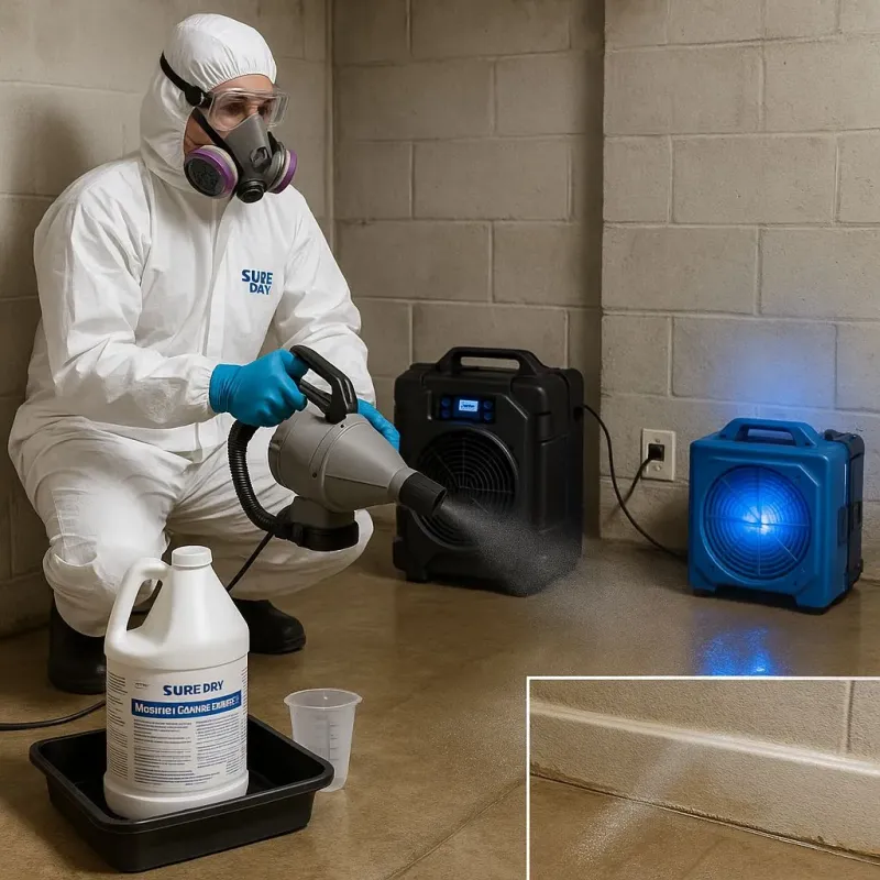 Sanitization and Odor Removal process in Chesterfield County, SC