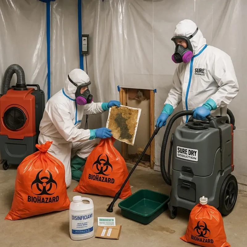 Contaminated Water Handling Protocols process in Chesterfield County, SC