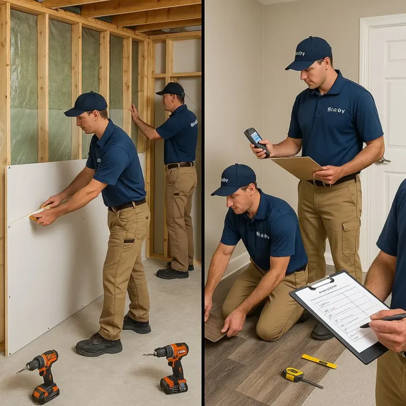 Repairs and Reconstruction process in Chesterfield County, SC
