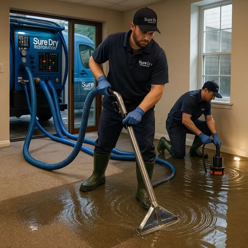 Water Extraction and Removal process in Chesterfield County, SC